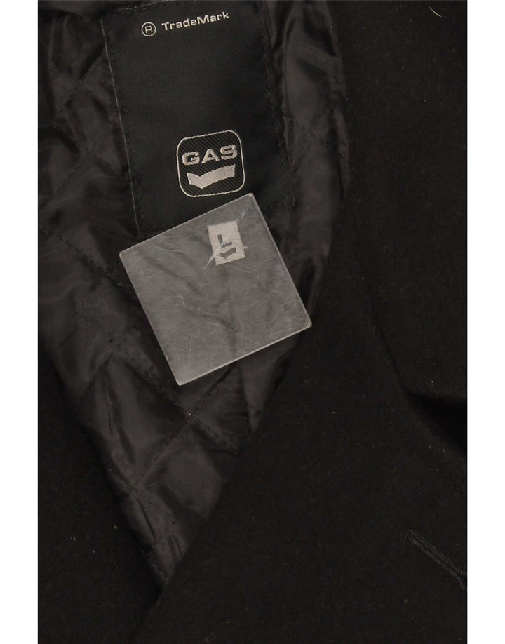 Abrigo de doble botonadura para hombre Gas UK 40 Large Black