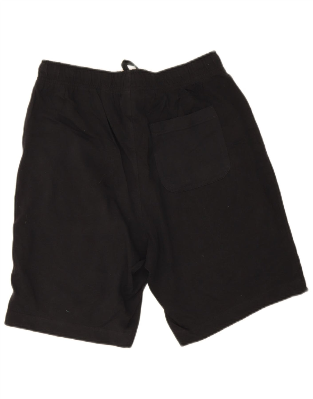 Pantalones cortos deportivos Nike para hombre de algodón negro mediano