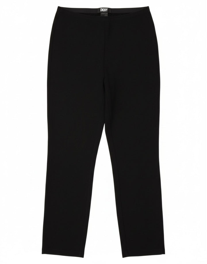 Pantalones Dkny Mujer Slim Casual W30 L27 Negro