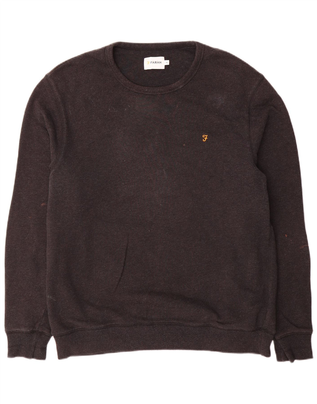 Farah Hombre Sudadera Jumper XL Gris Algodón