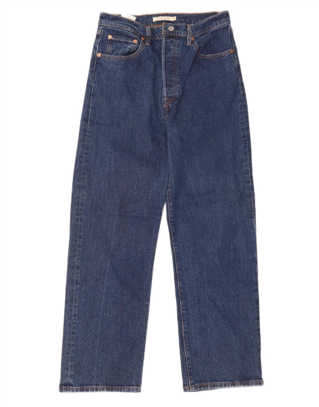 LEVI'S Vaqueros rectos Ribcage para mujer W30 L29 Algodón azul