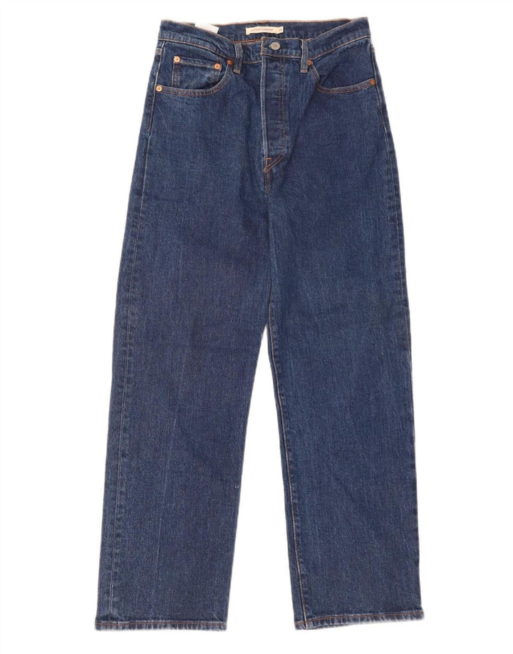 LEVI'S Vaqueros rectos Ribcage para mujer W30 L29 Algodón azul