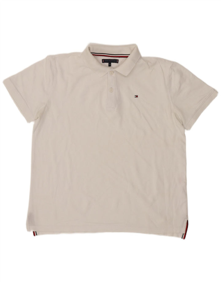 Tommy Hilfiger Polo para niño 15-16 años Blanco