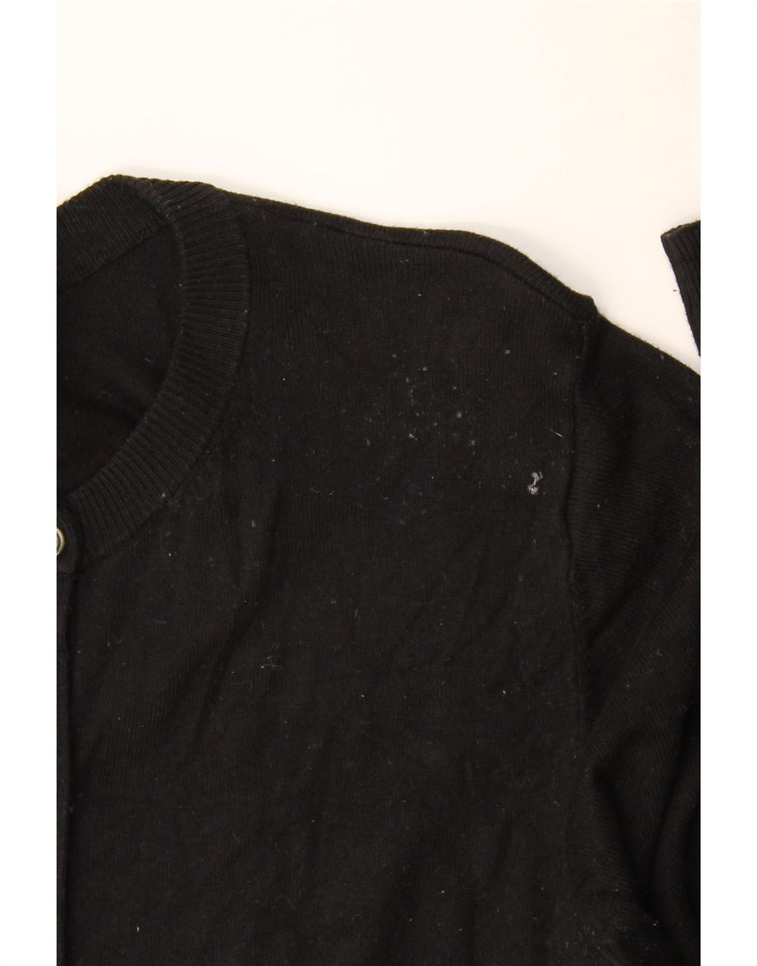 Marks & Spencer - Cárdigan para mujer, talla 40, viscosa negra mediana