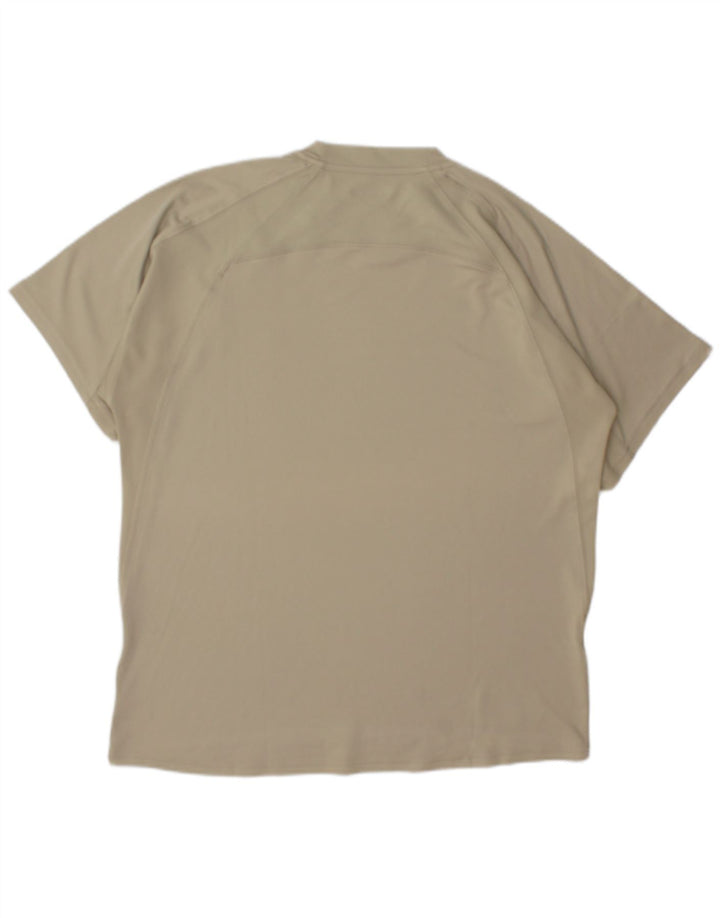 Under Armour Camiseta para hombre Top Large Beige Poliéster