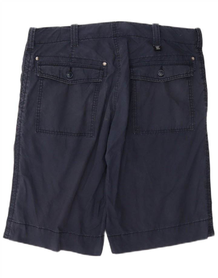 Pantalones cortos chinos Calvin Klein para hombre W32 Algodón azul marino mediano