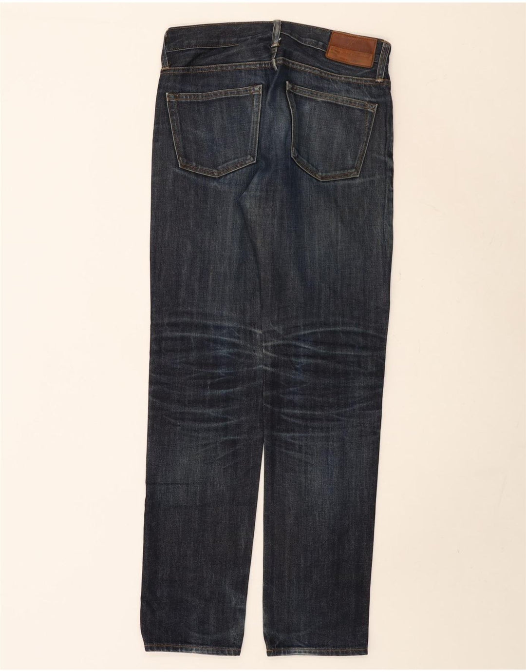 J. CREW Vaqueros rectos 770 para hombre W29 L32 Azul marino