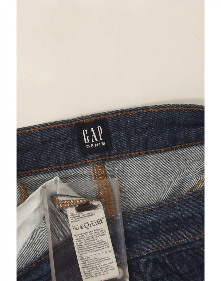 Vaqueros ajustados Gap para mujer W32 L27 Algodón azul marino