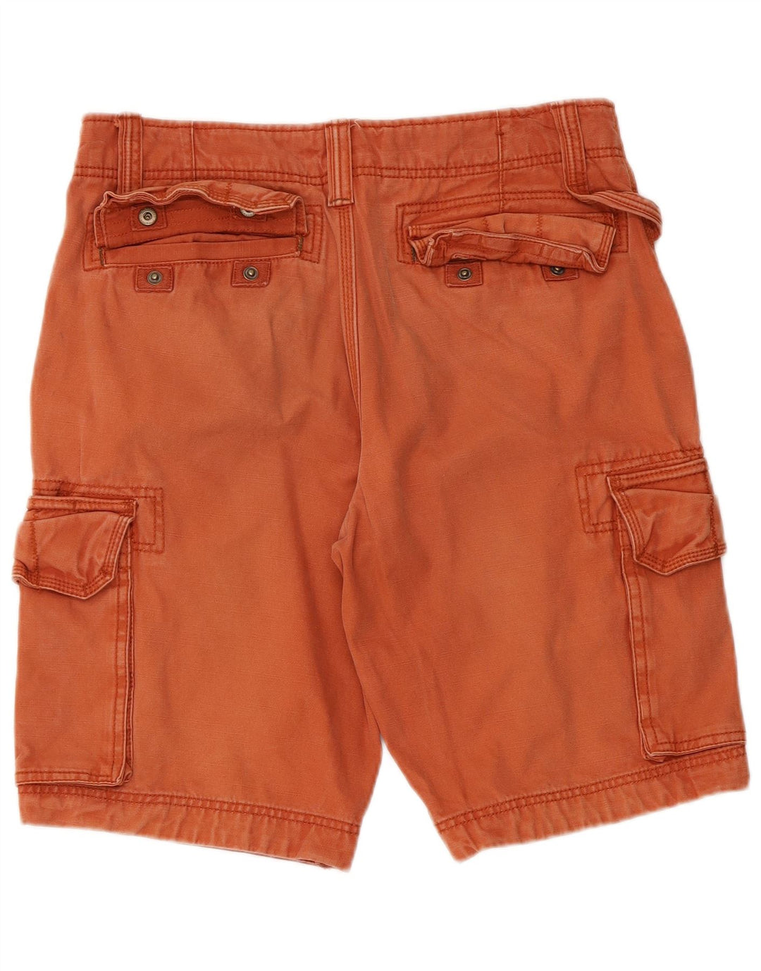 Pantalones cortos cargo para hombre Fat Face W32 Algodón naranja medio