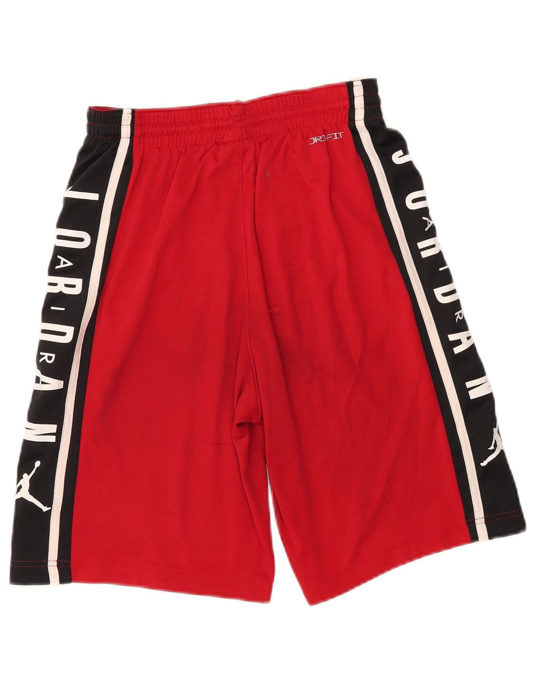 JORDAN Pantalones cortos deportivos con gráfico Dri Fit para niños 13-14 años XL Bloque de color rojo
