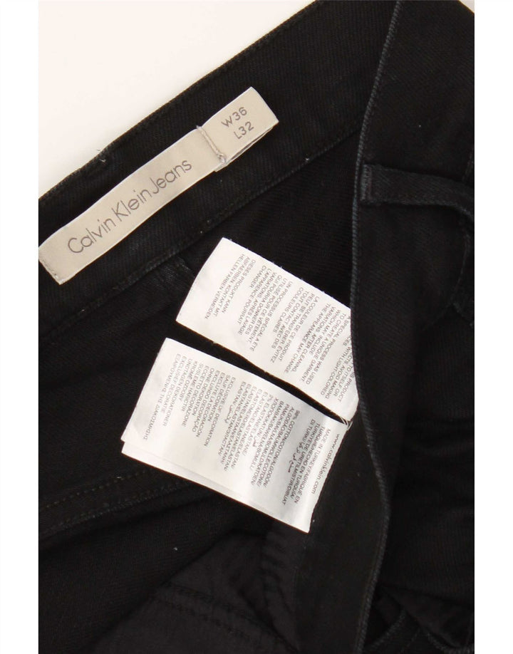 Calvin Klein Jeans ajustados para hombre W36 L32 Algodón negro