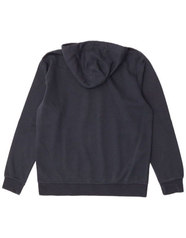 Kappa Hombre Graphic Sudadera con Capucha Jumper XL Azul Marino Algodón