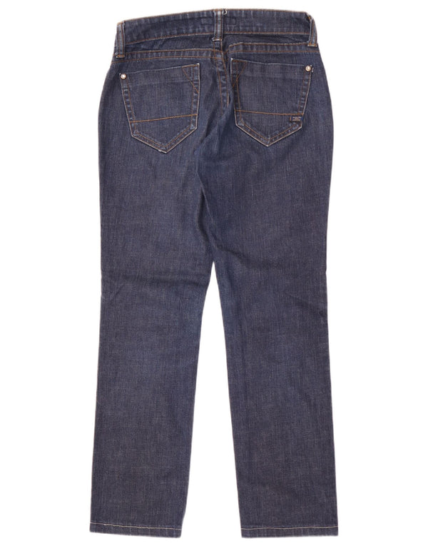 Vaqueros Massimo Dutti Mujer Rectos W27 L29 Azul Marino Algodón