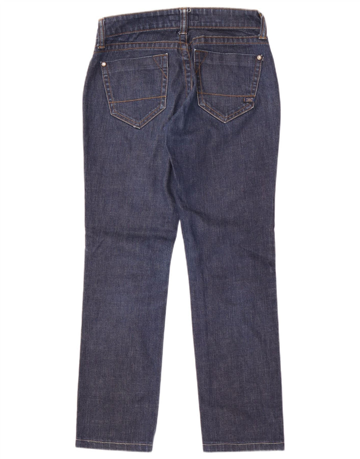 Vaqueros Massimo Dutti Mujer Rectos W27 L29 Azul Marino Algodón