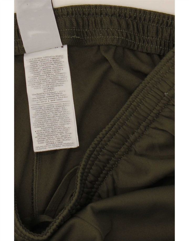 Nike - Pantalones de chándal para mujer, talla 40, color caqui, poliéster