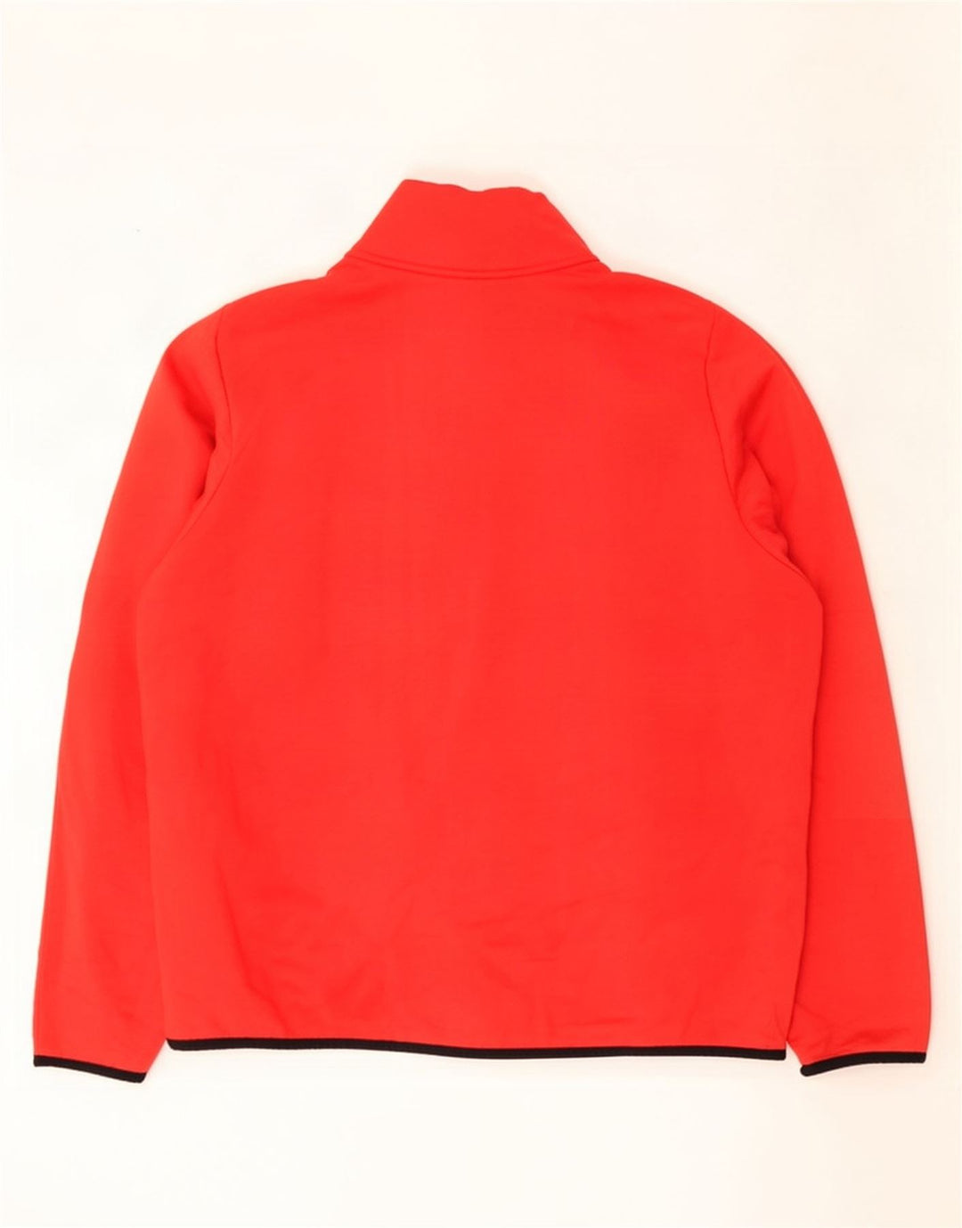 Nike Hombre Dri Fit Zip Neck Sudadera Jumper Grande Poliéster Rojo