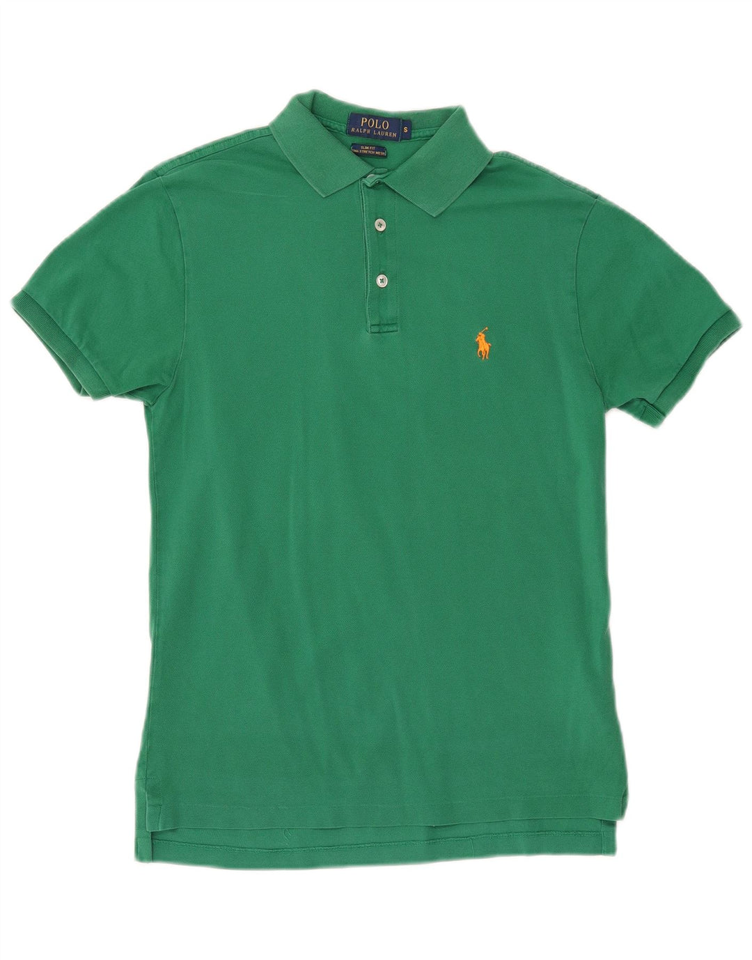 POLO RALPH LAUREN Polo Slim Fit Hombre Algodón Verde Pequeño