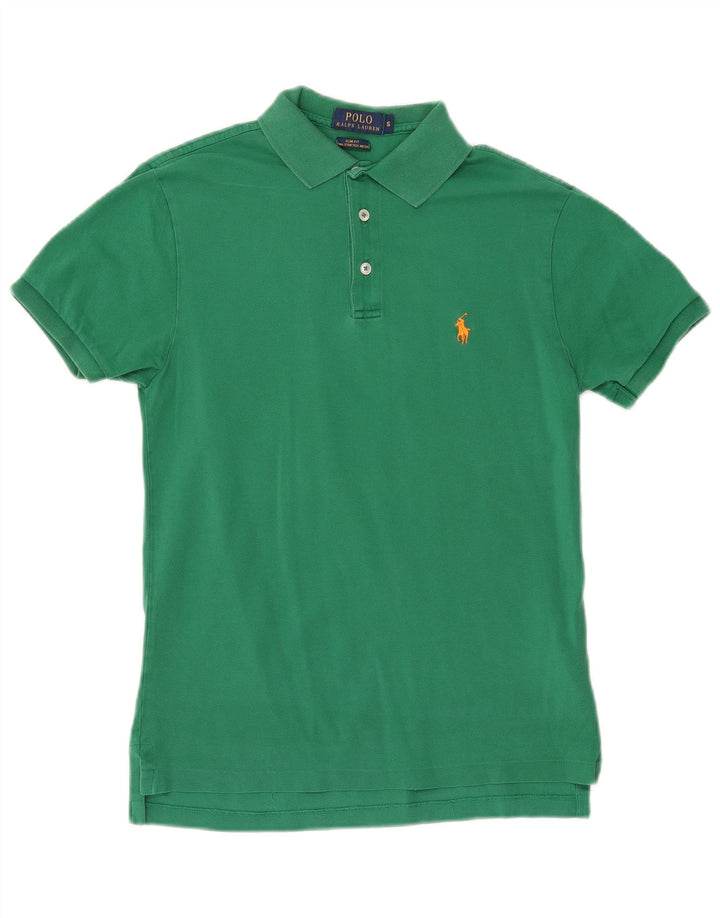 POLO RALPH LAUREN Polo Slim Fit Hombre Algodón Verde Pequeño
