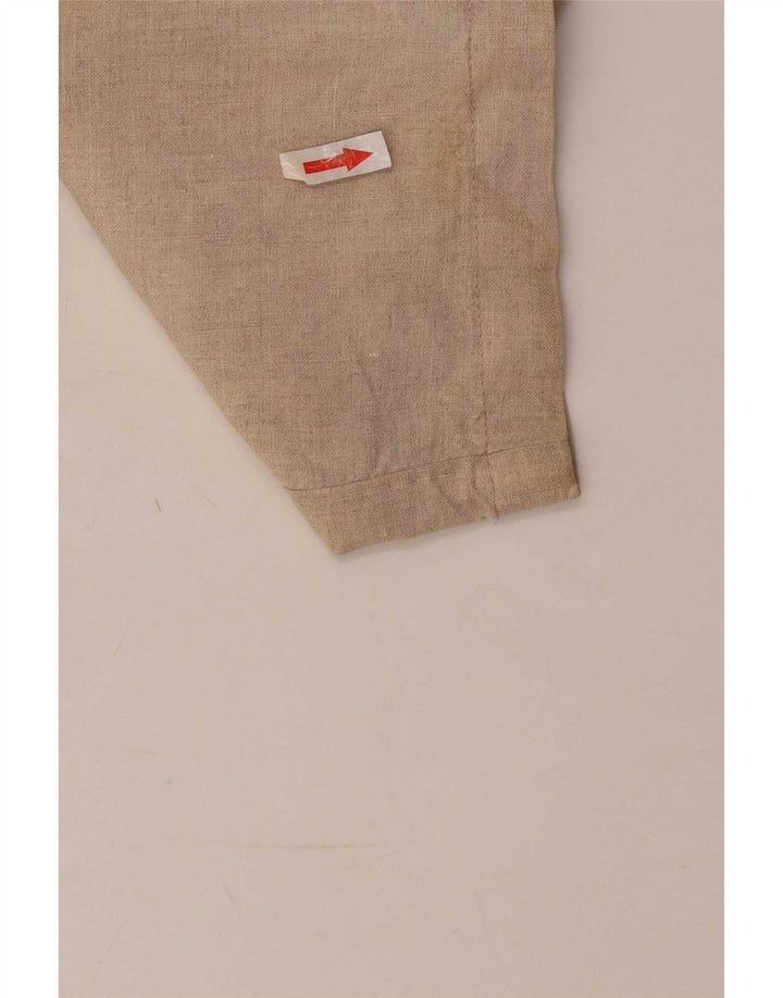 Zara Hombre Abrigo Reino Unido 40 Grande Beige