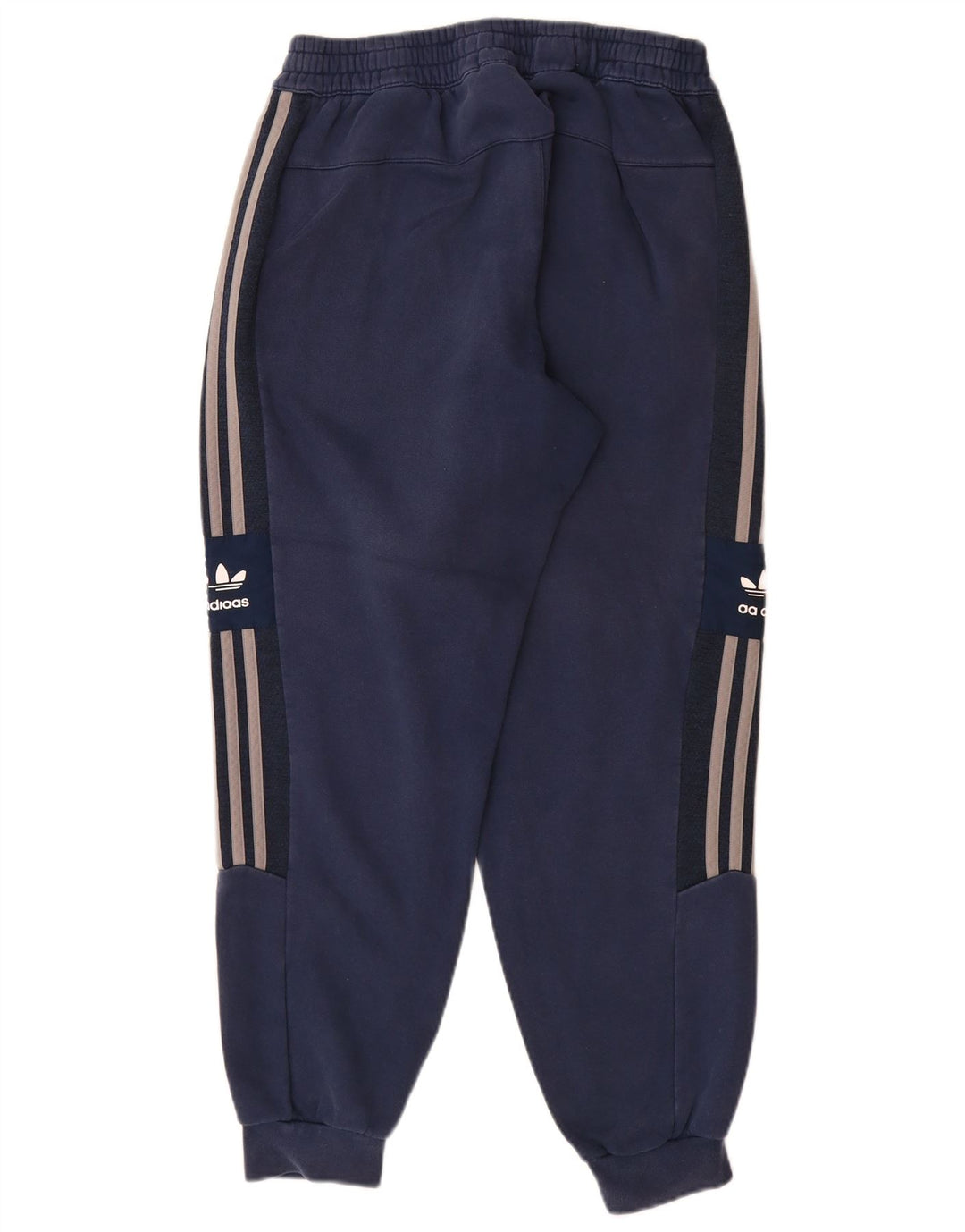Adidas Hombre Pantalones De Chándal Joggers Medium Azul Marino Algodón