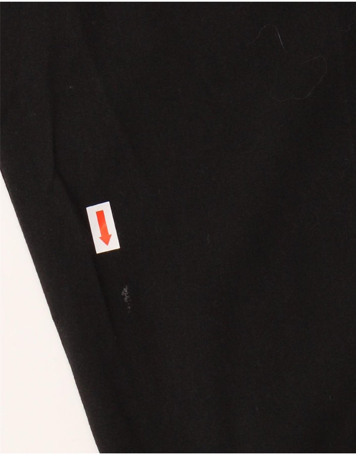 CALVIN KLEIN Pantalones chinos con corte de bota para mujer US 12 Large W34 L32 Negro