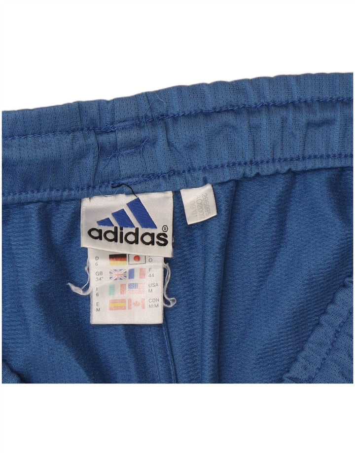 Pantalón Corto Deportivo Adidas Hombre Azul Medio Poliéster
