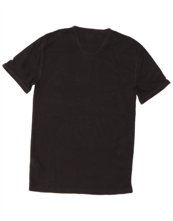 Superdry Camiseta para hombre Top grande de algodón negro