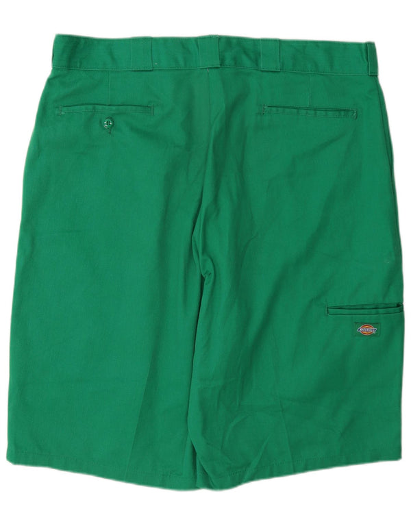 Dickies Pantalones cortos cargo para hombre W40 XL Poliéster verde