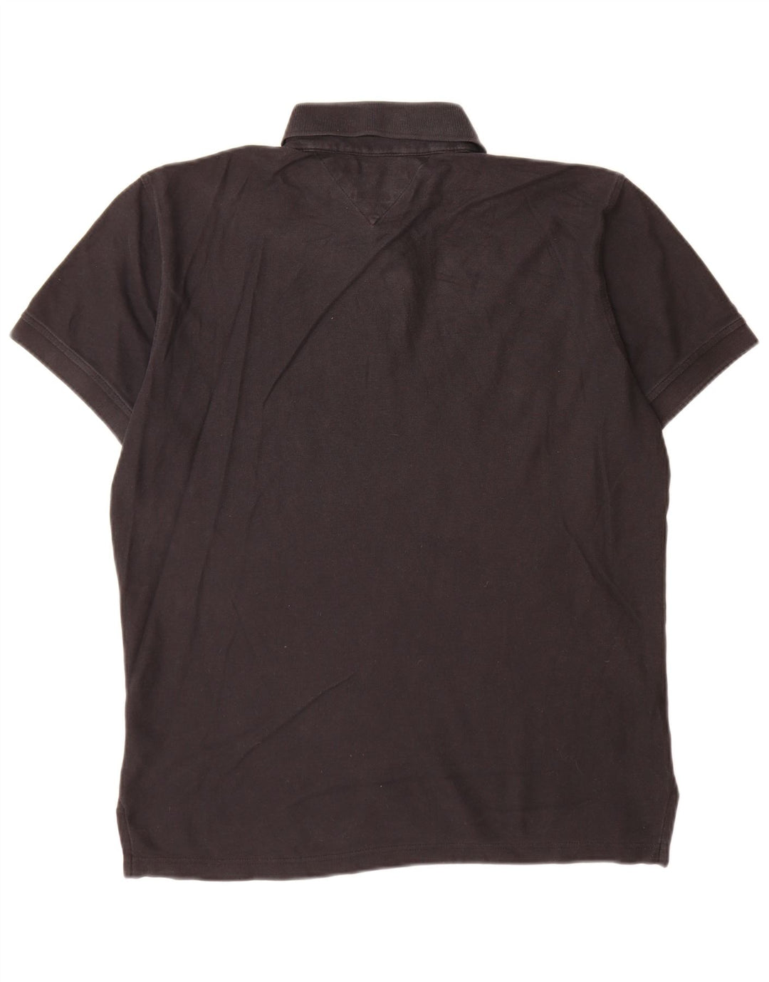 Tommy Hilfiger Polo Regular Fit para Hombre Algodón Negro Grande