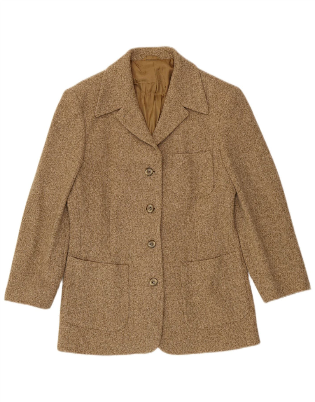 Henry Cottons Chaqueta tipo blazer de 4 botones para mujer IT 46 Lana beige grande