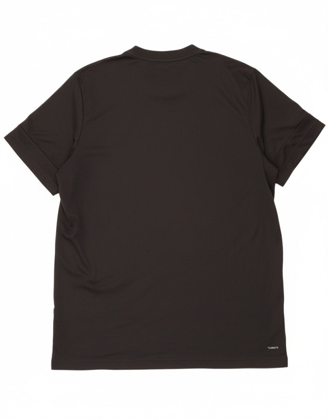 ADIDAS Mens Climalite Graphic T-Shirt Top XL Black Polyester