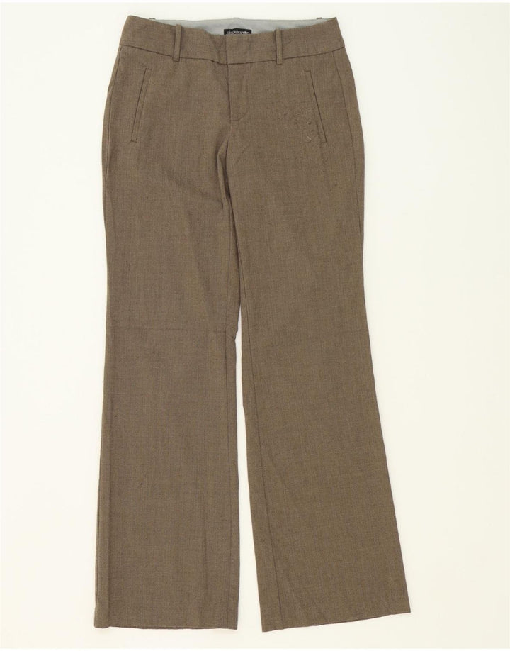 DOCKERS Womens Bootcut Casual Trousers US 4 Small W30 L31 Grey Herringbone Vintage Dockers and Second-Hand Dockers from Messina Hembry 