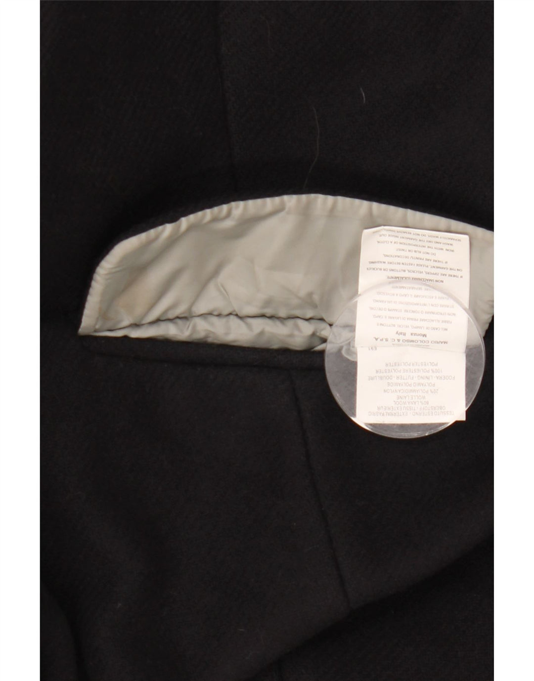 Abrigo COLMAR para mujer IT 42 Small Lana azul marino