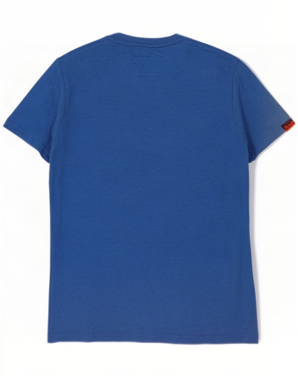 Superdry Camiseta Gráfica De Algodón Azul Medio Para Hombre