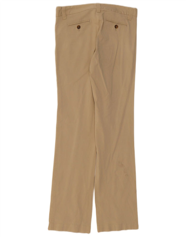 Pantalón Casual Recto Mujer Massimo Dutti W30 L32 Beige