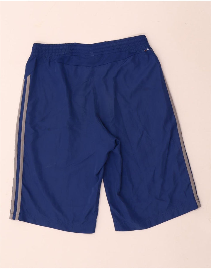 Adidas Mens Climacool Sport Shorts Pequeño Azul Poliéster