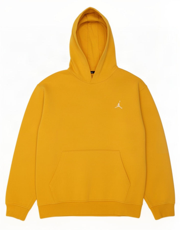 Jersey con capucha Jordan para hombre de algodón amarillo medio
