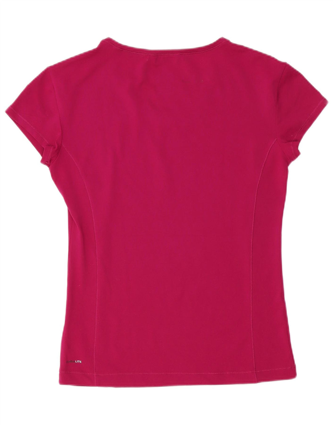 Adidas Mujer Climalite Camiseta Top UK 16 Grande Rosa Poliéster