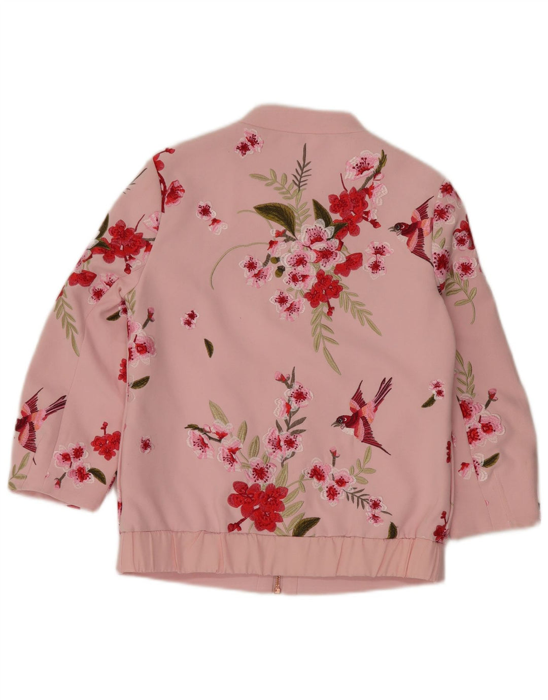 TED BAKER Cárdigan holgado para mujer talla 1 XS poliéster floral rosa