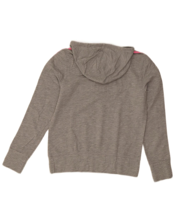 Adidas Sudadera con capucha gráfica para mujer Reino Unido 14 Algodón moteado gris medio