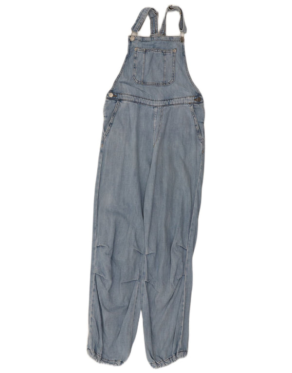 Marks & Spencer Peto para niña Vaqueros Sueltos 10-11 años W26 L26 Algodón Azul