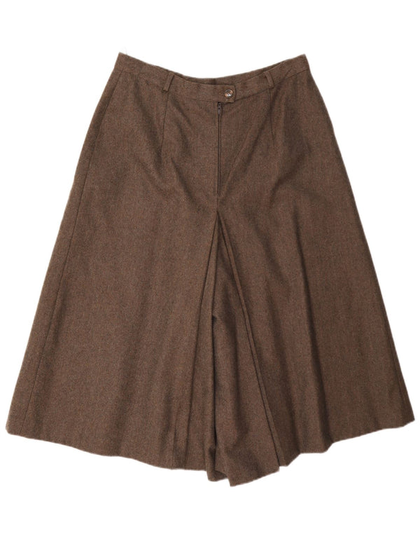 LE TRUC Pantalones cortos de cintura alta para mujer EU 40 Medium W27 Marrón