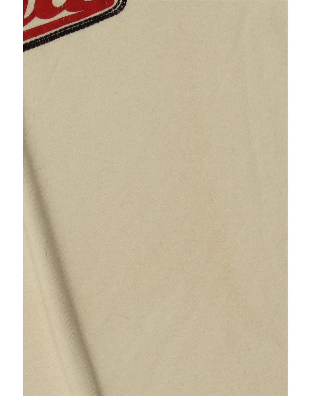Puma Hombre Gráfico Top Manga Larga Pequeño Algodón Blanco