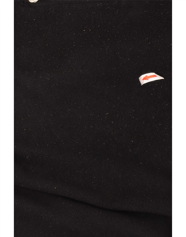 North Sails Jersey De Forro Polar Con Cremallera Y Cuello Para Hombre XL Poliéster Color Block Negro