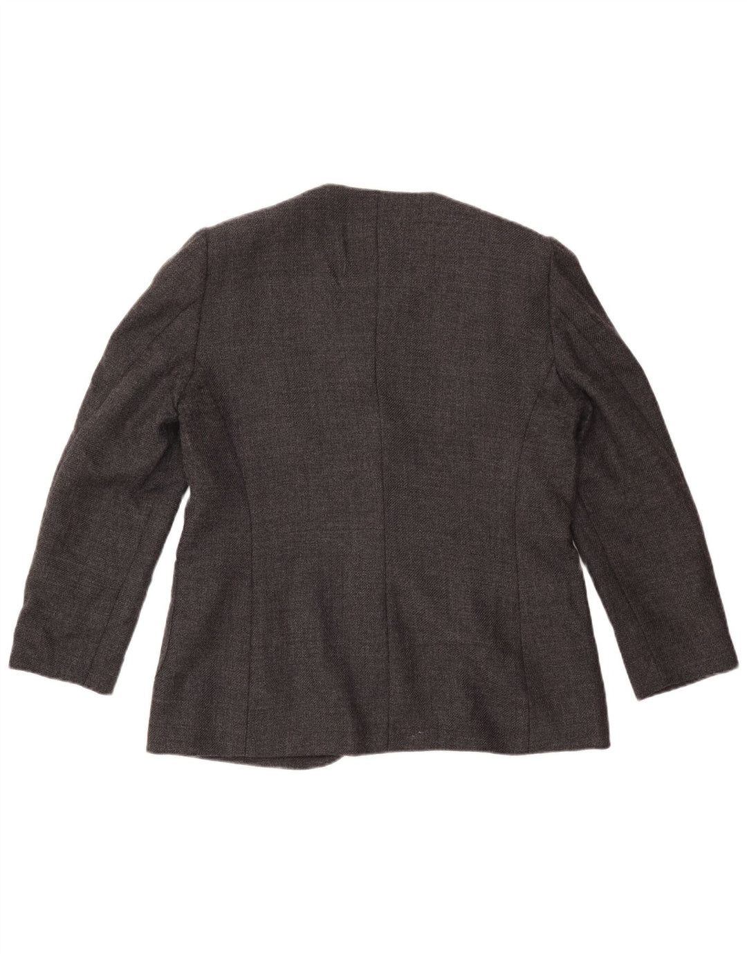 LUISA SPAGNOLI Chaqueta blazer de 1 botón para mujer IT 48 XL Lana gris