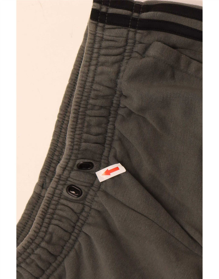 Pantalón De Chándal Adidas Hombre Gris Medio Algodón