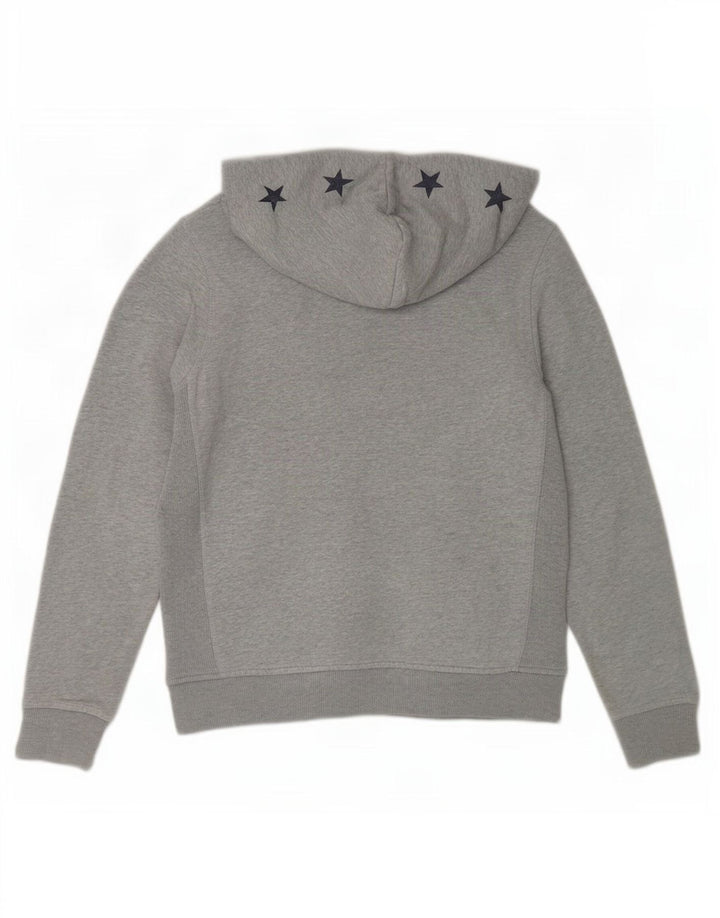 Converse - Sudadera con capucha para mujer, talla 40, color gris medio