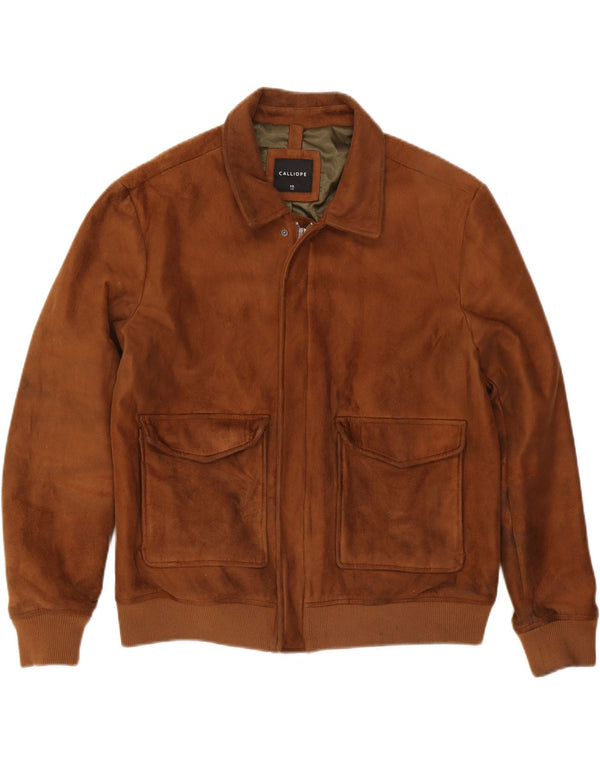 Calliope Chaqueta Bomber para Hombre UK 44 2XL Marrón