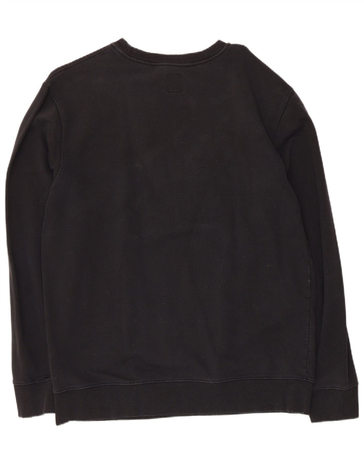 Vans Sudadera con gráfico gráfico tipo jersey de algodón negro grande para hombre
