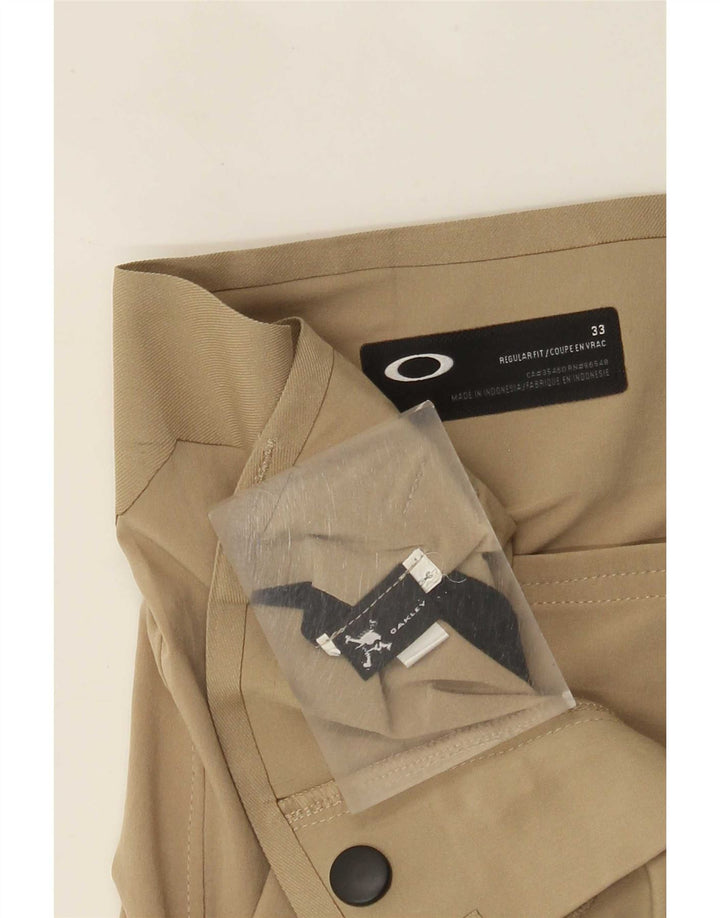 Pantalones cortos chinos Oakley para hombre W33 Beige medio
